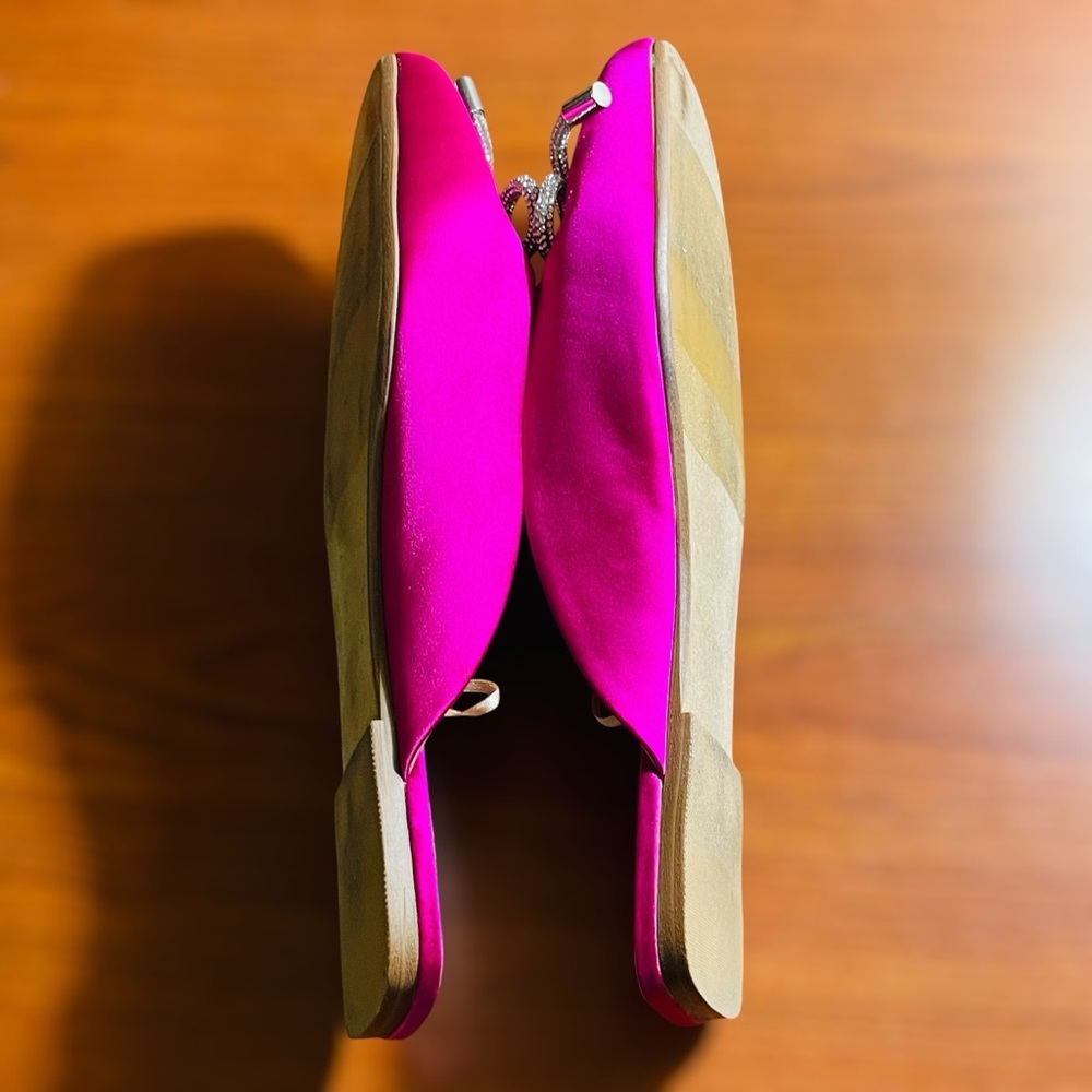 TORRID Fuschia Flats/Mules • Size 13WW • Women - Picture 6 of 10
